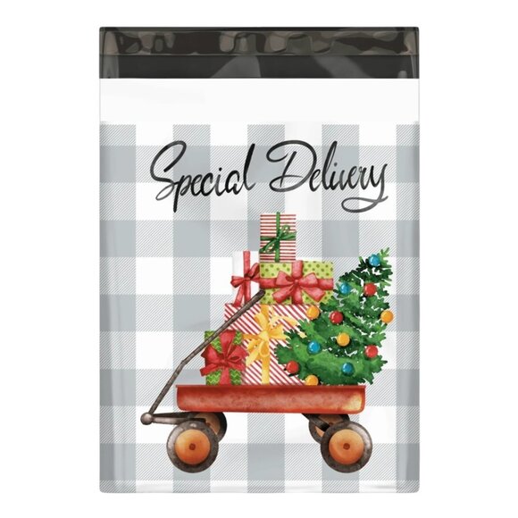(50) Christmas Poly Mailers 10”x13” - Picture 3 of 7